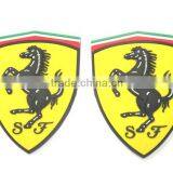Custom Shaped 3D Embossed Silicone Soft PVC Patch thumbnail-1