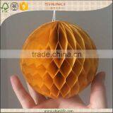 Christmas Decorative Tissue Paper Honeycomb Pom-poms