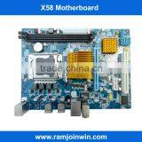Supports DDR3 1600/1333/1066 Memory X58+ICH10 Chipset Lga1366 Motherboard thumbnail-4