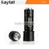 2016 Fashional Stylish Dry Battery Power Source and Aluminum Led Flashlight Powerful