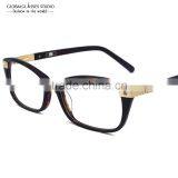 NO MOQ Lastest Luxury Diamond Eyeglass Frames Lady Vintage Acetate Optical Frames 602R thumbnail-1