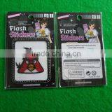 Custom Glitter Powder Bird Sticker for Mobile Phone thumbnail-2