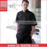 Supply Factory Direct Sell 65% Polyester 35% Cotton Breathable Chef Jacket With Double Breasted Design for Unisex Wear(LCTU0018) thumbnail-3