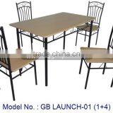 Latest Affordable Contemporary Metal Dining Room Set With New Simple Classic Designs For Home Kitchen Indoor thumbnail-1