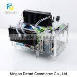 Custom Transparent Acrylic Computer CPU Water Cooling Case thumbnail-2
