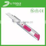 New Design Abs Retractable Box Cutter Knife With Carbon Steel Blade thumbnail-1