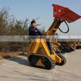 Mini Tracked Skid Steer Loader With Mini 4 in 1 Bucket,Kohler Engine,26hp,CE and EPA
