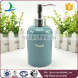 Wholesale 5pcs Blue Ceramic Bathroom Toilet Sets thumbnail-2