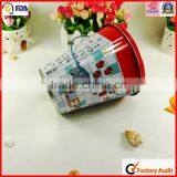 Wholesale Tin Metal Candy Pail With Handle thumbnail-2
