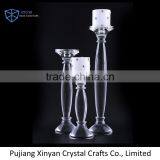 Wholsale Home Decorative Square Crystal Candle Holder thumbnail-1
