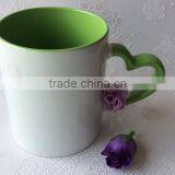 11oz Ceramic Sublimation Mug With Handle Sublimation Coffee Mug Sublimation Drinking Mug Sublimation Tea Mug thumbnail-1