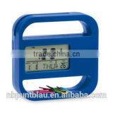 Clock Digital Desk Clock With Clip and Memo Holder