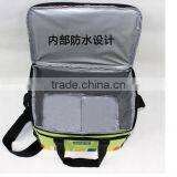 CY153 Lunch Tote Bag Box Cooler Bag, Silver Interior and Long Handles, Picnic Cold Drink Insulation Bag Cooler Bag Freezable thumbnail-4