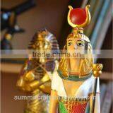 Polyresin Tutankhamen and Goddess Egyptian Statues Wholesale thumbnail-2
