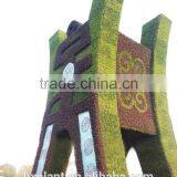 Small Home Sculpture Aritificial Green Sculpture Plastic Fake Plant Plastic Green Sculpture thumbnail-3