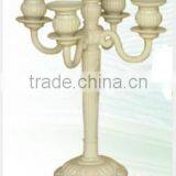 Antique Cast Iron Stemmed Candle Holders thumbnail-1