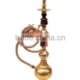Tall Brass Wood Hookah for Party Supplies thumbnail-1