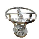 Round Dining Table With Metal Base thumbnail-2