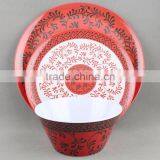 Flower Pattern Bulk Plastic Melamine Tableware/ Plates /dishes ,mt1147 Melamine Other Tableware thumbnail-1