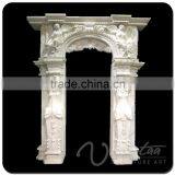 Home Decor Stone Carved Marble Sculpture Door thumbnail-3