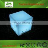 Glowing Furniture Battery Powered Flashing Led Fancy Cube