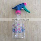 Transparent Plastic Color Garden Spray Bottle With Trigger thumbnail-2