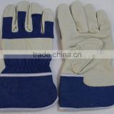 CE Certificated Pig Grain Leather Working Gloves