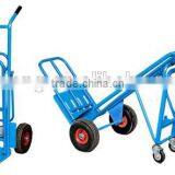 Folding Hand Truck HT1824,two Pneumatic Wheel Hand Trolley thumbnail-3