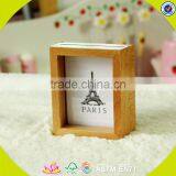 2017 Wholesale Kids Wooden Photo Frame Cheap Baby Wooden Photo Frame High Quality Children Wooden Photo Frame W09A054 thumbnail-3