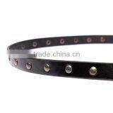 Wholesale Rivets Decorated D Buckle Sex Girl Thin PU Knot Waist Belt thumbnail-3