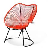 New style PE wicker chair outdoor beach chair personalized beach chairs