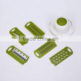 Factory Hot Sale Top Quality PP and Stainless Steel Multifunctional Peeler and Grater thumbnail-4