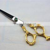 2015 New YF0454Japanese Steel Zodiac Mouse Hair Scissor