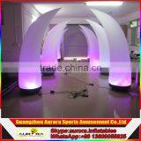 Colorful Customized Inflatable LED Party Decoration/ Flower Decoration /Giant Inflatable Gnome For Garden Decoration