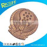 Promotion Mental Die Casting Purple- Bronze Plating Big Badge With High Quality thumbnail-2