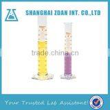 Measuring Cylinder Plastic With Hexagon Base thumbnail-1