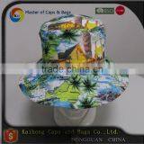 Fashion Bucket Hat With Heat Transfer Printed and String thumbnail-3