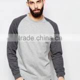 Contrast Sleeve Sweat Shirt thumbnail-1