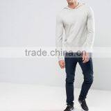 Hot Sale Custom With Drawstring Hood Pouch Pocket Ivory Men's 96% Cotton 4% Elastane Casual Slim Fit Pullover Hoodies thumbnail-4