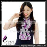 CX-S-173K 2016 Wholesale Fashion Knitted Women Rabbit Fur Scarf thumbnail-1