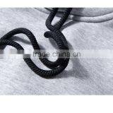 OEM Service Warm Good Fabric Reglan Long Sleeve Grey Color Matching Thumb Hole Woven Label Male Sports Apparel thumbnail-6