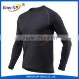 Men Knitted Merino Wool Thermal Underwear Tops thumbnail-4
