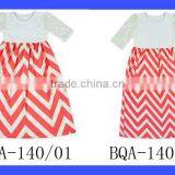 Fancy Women and Baby Girl Clothing Lace Floral Half Sleeve Top Long Dress Design Mommy and Me Maxi Dress thumbnail-6