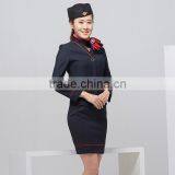 Flight Attendant Hat And Bespoke Airline Uniforms Sets Pattern thumbnail-3