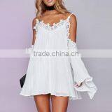 New Most Popular Beautiful One-piece Fashion Korean Ladies Lace Dress thumbnail-1
