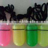 Round Waterproof Box With Lanyard/Coin Containter thumbnail-1
