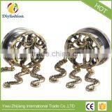 Fashion Stainless Steel Octopus Pendant Ear Plug thumbnail-3