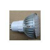 LED Spotlight GU10-3.8W 60pcs Super Bright LEDs Aluminum Alloy thumbnail-1