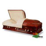 Solid Wood Coffin Wood Casket Wood Coffin thumbnail-1