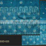 African Embroidered George Fabric